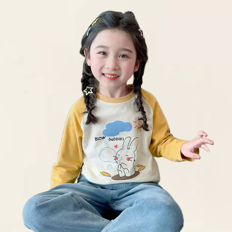 【2折专区】折扣店撤柜|亲子装中小童秋冬可爱休闲打底上衣T恤衫