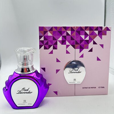 75 ml Arab lady oud lauender spray perfume Floral fragrance