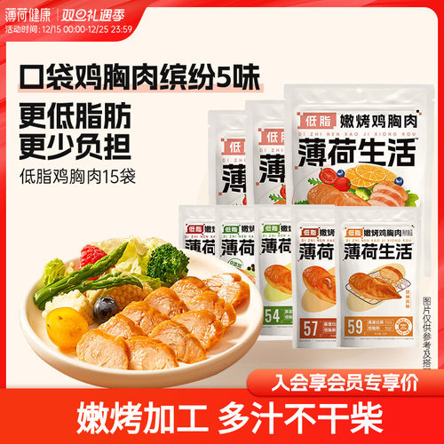 薄荷健康鸡胸肉高蛋白