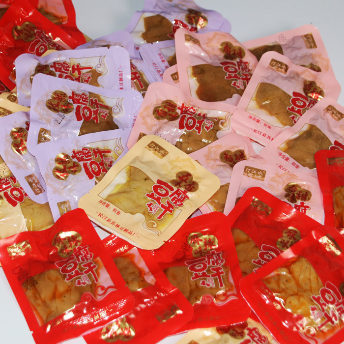 汀江水长汀豆腐干客家卤水五香麻辣味豆干休闲小零食散装包邮