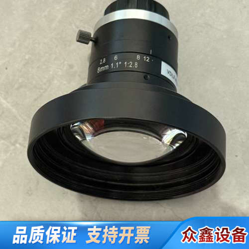 H08-25MP，2500万像素，8mm大靶面工业镜头，支持