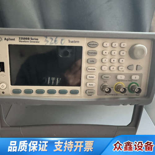 33522B任意波形发生器，双通道，30MHz，正.议价