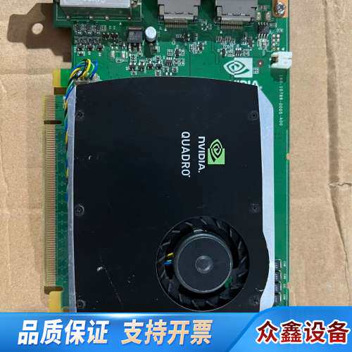 出NVIDIA Quadro FX580专业图形显卡，双DP