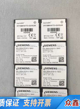 SINAMICS S120闪存卡，型号6SL305.议价