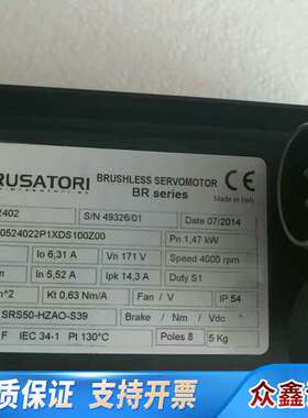 JBRUSATORI伺服电机052402 BR0524022