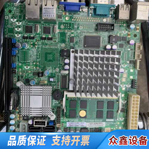 NAS服务器主板 超微 X7SPA-H-D525 DD.议价