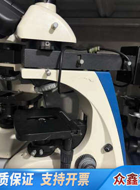 MIT500金相显微镜，图片，白色机身蓝色底座，带LED