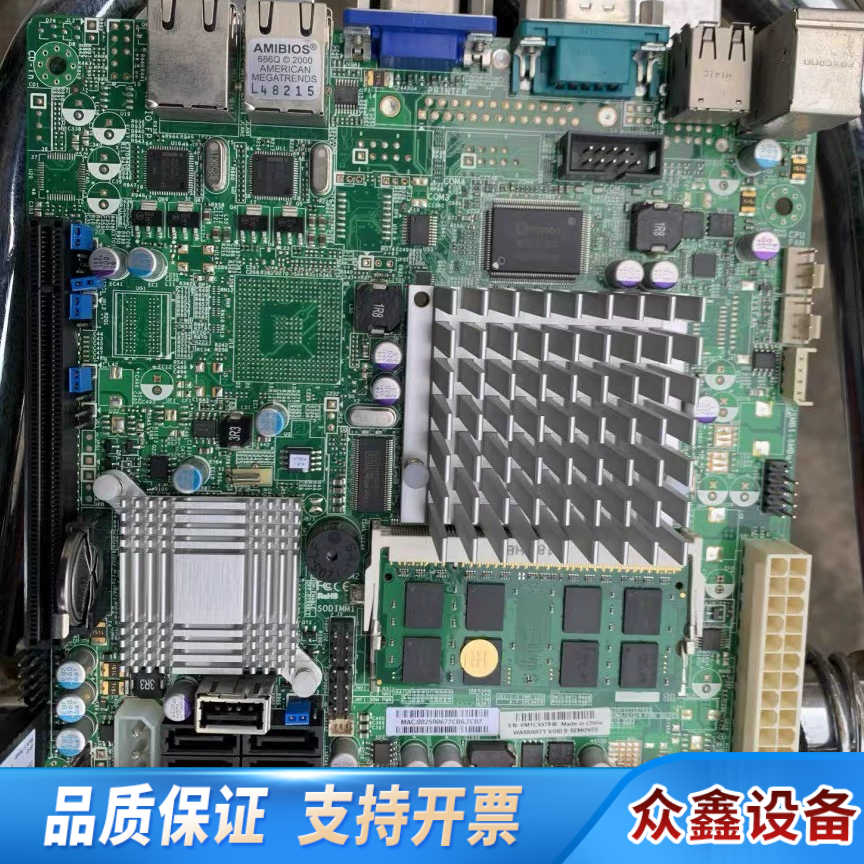 NAS服务器主板 超微 X7SPA-H-D525 DD.议价