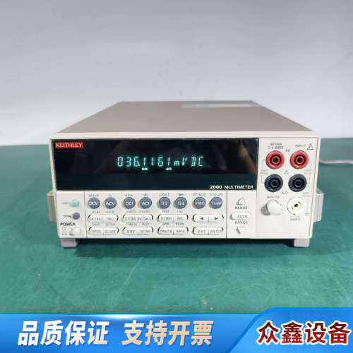吉时利keithley 2000万用表，六位半多用表，无.议价