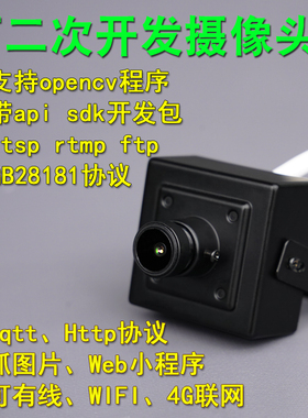 SDK开发定制贴牌OEM摄像头rtmp/rtsp/gb28181网络推流摄像机