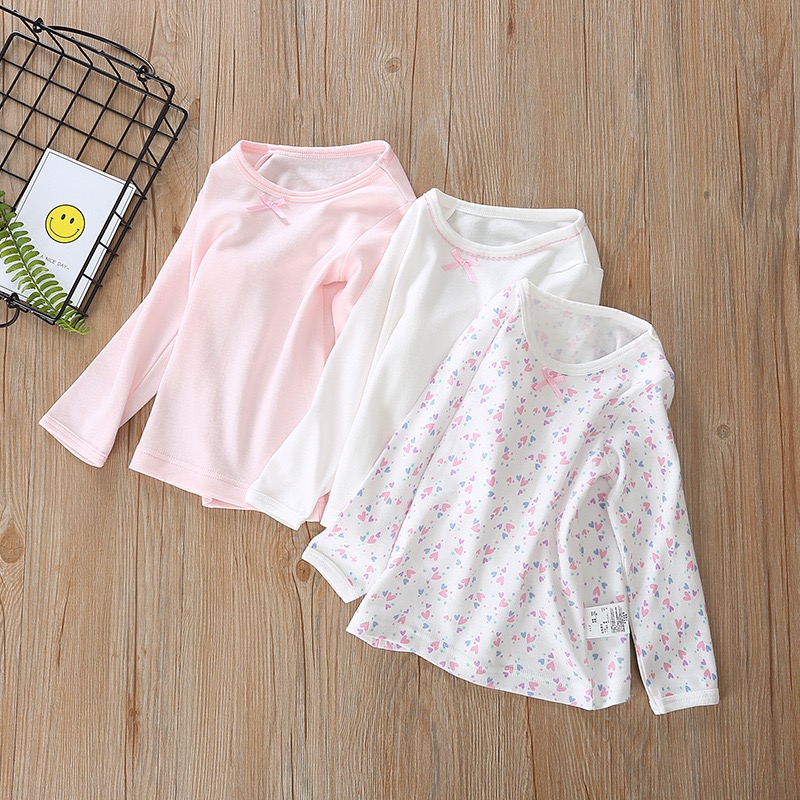 秋款日系儿童内衣女童居家打底