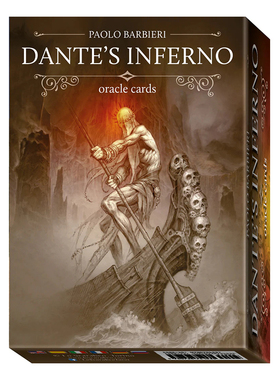 进口正版但丁地狱神谕卡Dante's Inferno Oracle塔罗牌桌游卡牌