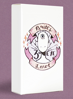 进口正版灵眼塔罗牌Britts Third Eye Tarot第三只眼韦特伟维特