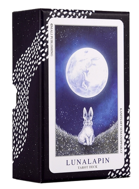 进口正版Lunalapin Rabbit Tarot月下兔子塔罗牌伟韦特维特taluo
