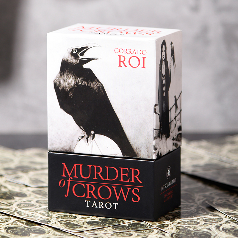 暗杀乌鸦taluo塔罗牌英文韦特伟特维特卡罗牌MurderofCrows tarot 模玩/动漫/周边/娃圈三坑/桌游 桌游卡牌 原图主图