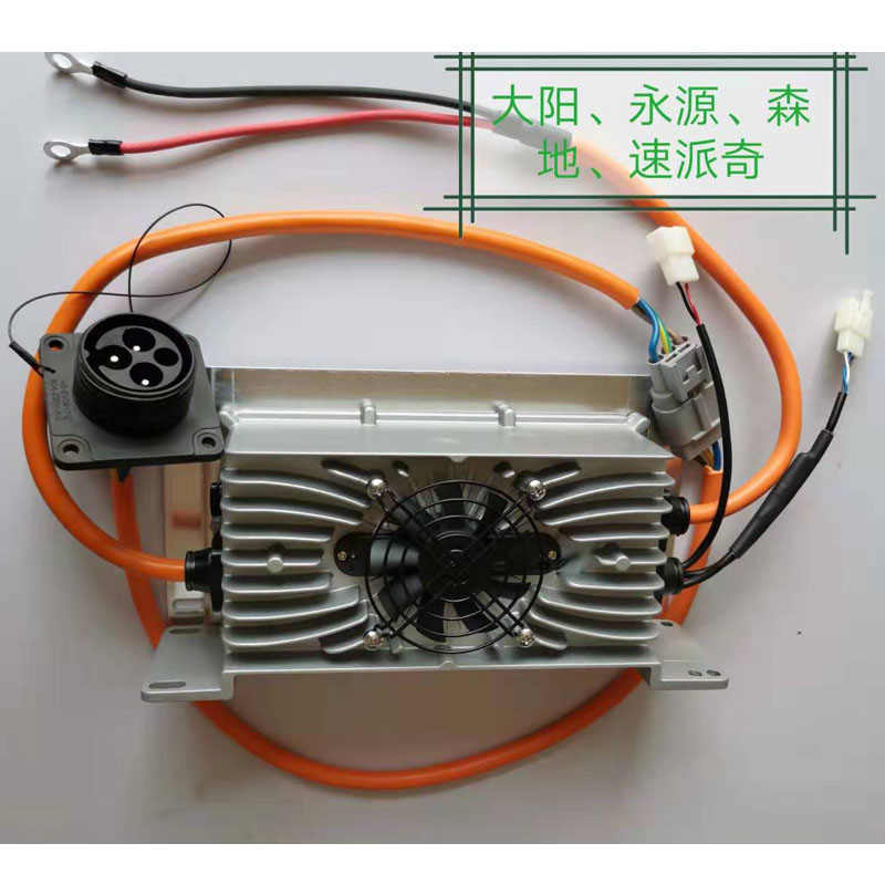 适用大阳两座四座永源速派奇森地等电动汽车轿车充电器车载充电机