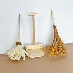 五一劳动节清扫工具儿童过家家迷你扫把打扫卫生簸箕清洁套装拖把