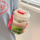 INS FENG SHUI CUP Girls Summer -большой -пластиковая чашка с высокой новой новой новой портативной кофейной чашкой