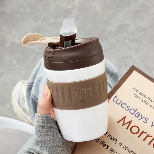 Милая трубочка, высококачественный портативный стакан со стаканом подходит для мужчин и женщин, 2022