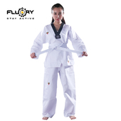 ATAK成人幼儿童跆拳道服男女初学者纯棉长袖 短袖 比赛训练道服定制