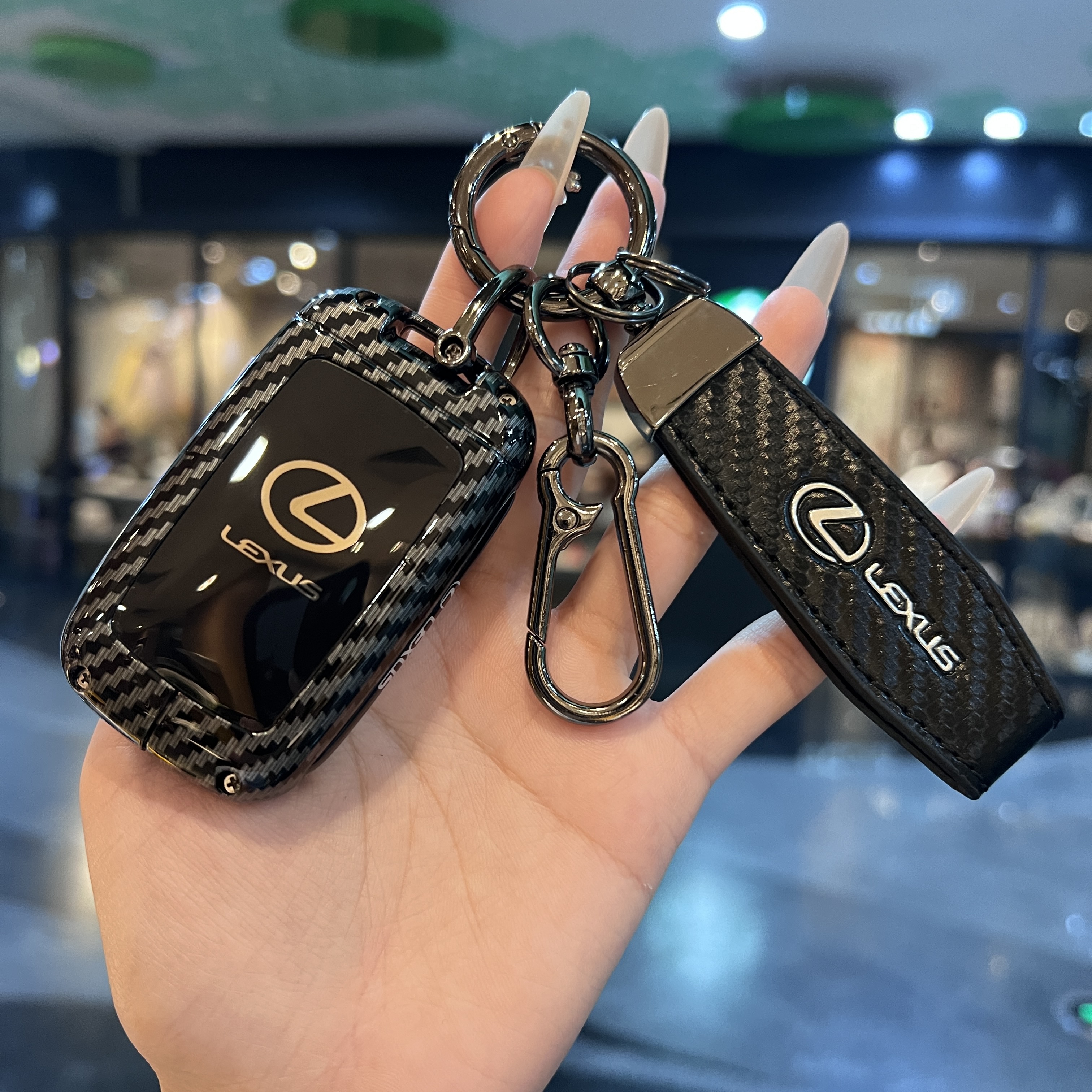 碳纤金属壳提升运动感雷克萨斯扣