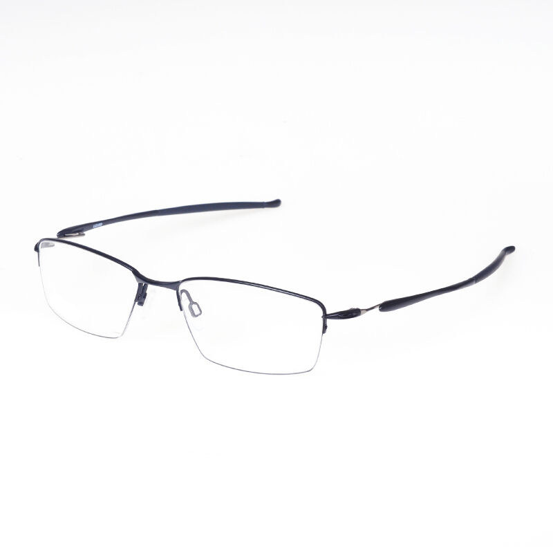 Oakley纯钛眼镜架镜框LIZARD OX5113半框细腿超轻 大码适合宽脸型