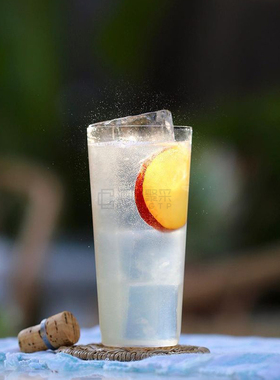 酒吧聚采超薄斜身柯林杯HighBall杯嗨棒杯鸡尾酒杯金汤力杯海波杯