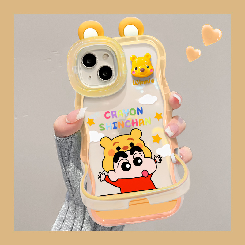 蜡笔小新适用苹果手机壳