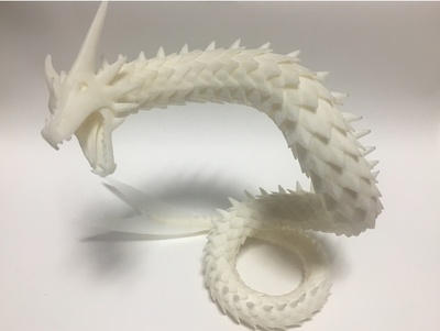 海蛇模型3D打印模型图纸 STL格式