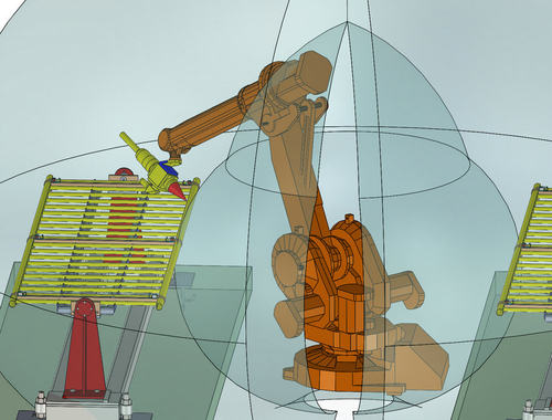 ABB irb1400激光焊接机器人图纸 SolidWorks2013设计 机械臂建模