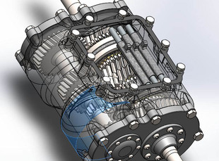 装 手动变速器 3D模型图纸 零部件 SolidWorks2014设计 配体