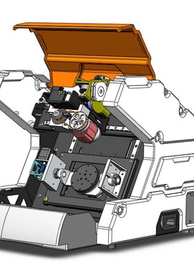 RMX-15桌面数控铣床三维建模图纸 SOLIDWORKS设计 附STEP格式