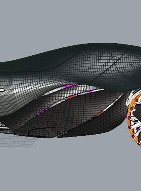 阿斯顿·马丁(AstonMartin)豪华轿车概念模型3D图纸 Rhino设计