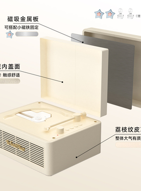 WhatPlus问加C300cd机专辑播放器一体机cd唱片机复古CD机追星礼