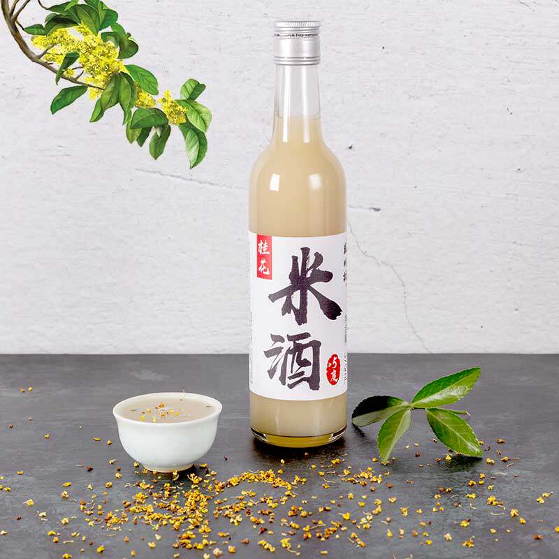 苏州桥桂花米酒5度375ml礼袋玻璃瓶装老人女生低度微甜纯糯米发酵在类目 酒类, 黄酒/米酒, 米酒中 - 来自Buy2taobao.com提供专业的淘宝代购服务