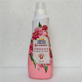 台湾原装 熊宝贝典雅玫瑰洗护香氛护衣精进口柔顺剂700ml