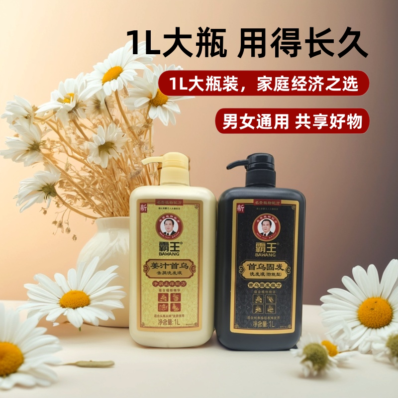 霸王洗发水首乌洗发露