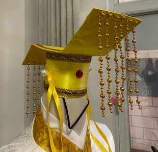 古代头饰古装帽子皇帝王帽官帽冕头冠秦皇汉武帝帽兵器扇演出道具