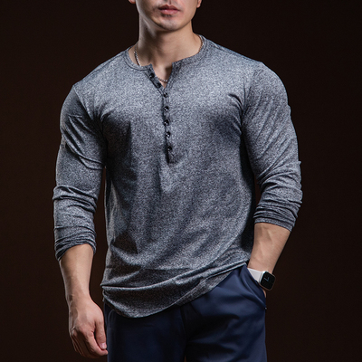 BARBRO新款男士长袖T恤