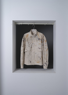 Plant 24fw dyeing手工植物染木棉夹克 Fii Ouc