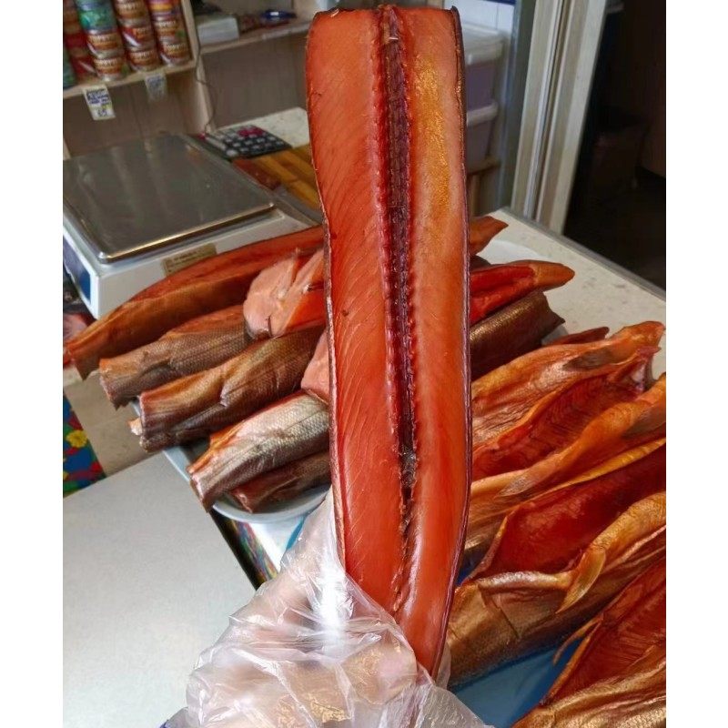 俄罗斯马哈鱼熏鱼脊背即食烤鱼咸鱼1.2公斤克多一条,零食/坚果/特产,即食鱼零食,淘宝优惠券,粉丝福利购,淘宝优惠卷