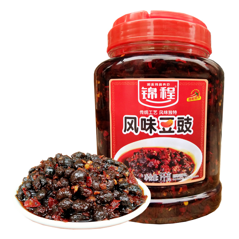 湖南特产豆豉油辣椒酱香辣下饭菜