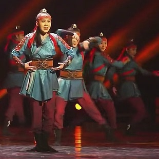 第十三届中国荷花奖古典舞蹴鞠巾帼舞蹈演出服装中小学生表演服装