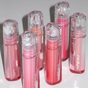 ETUDE爱丽小屋联名星星唇蜜水光亮泽玻璃唇镜面丰盈唇釉新01裸米