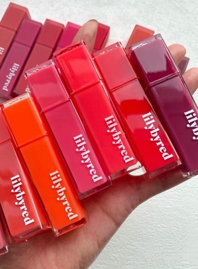 lilybyred水光果汁糖浆镜面唇釉水润唇彩染唇新09显白07樱桃葡萄