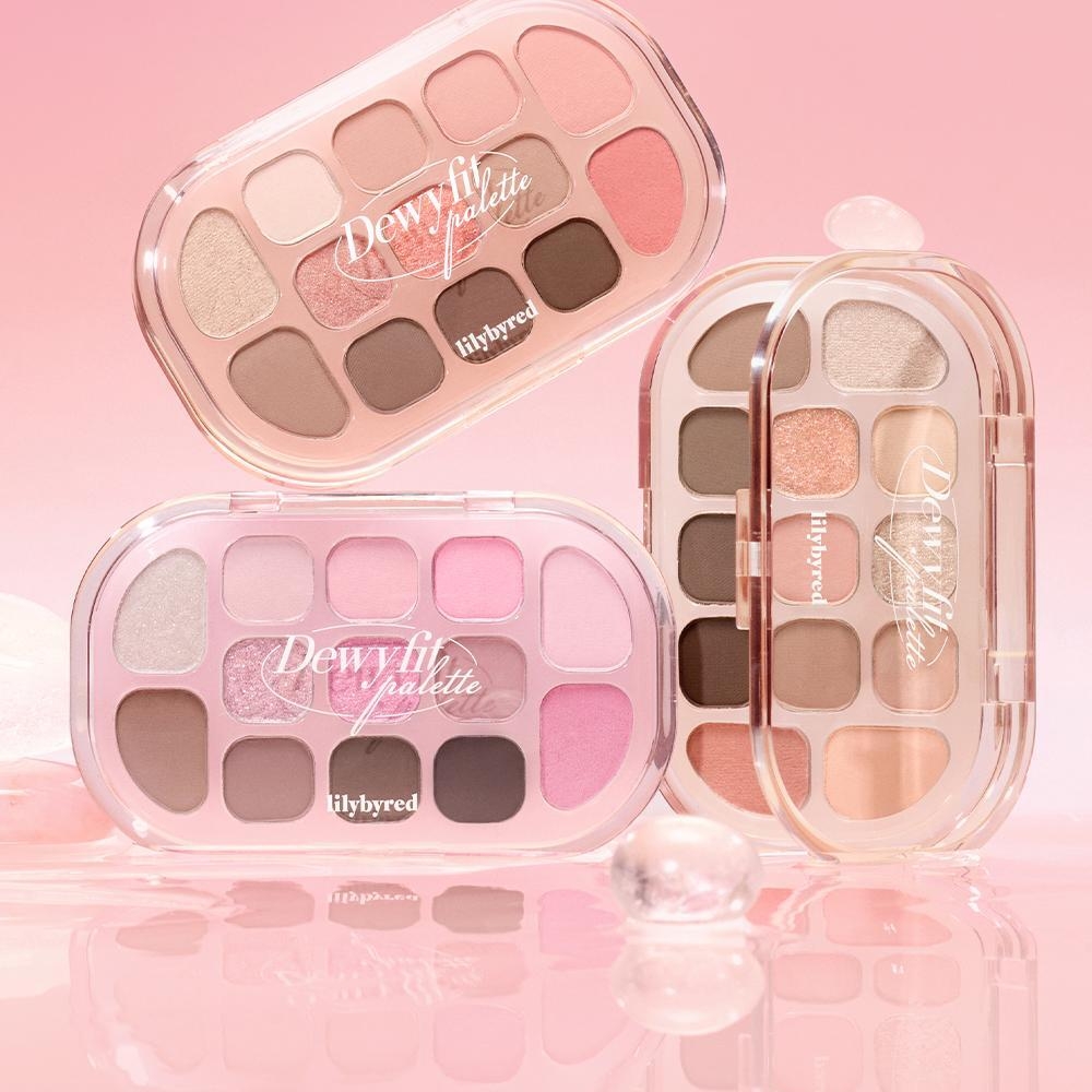 lilybyred哑珠光十三色键盘眼影