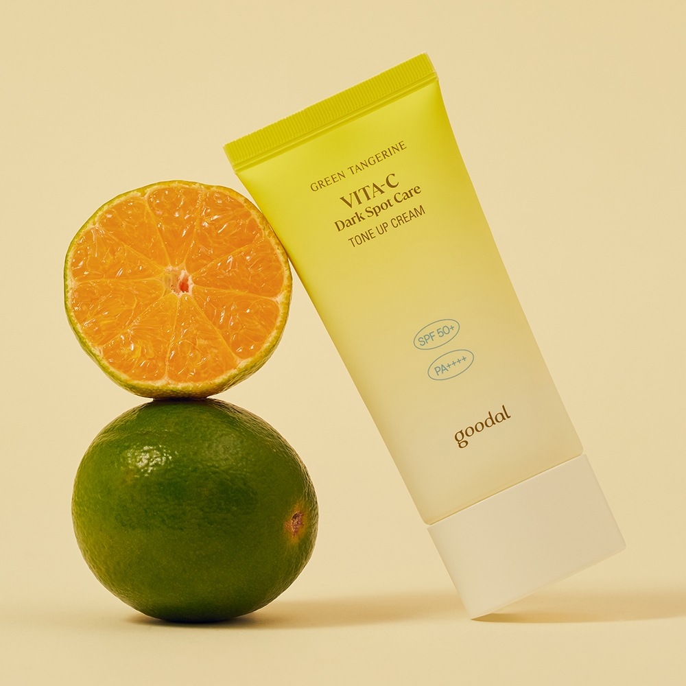 果达儿防晒霜面部青橘vc焕白提亮