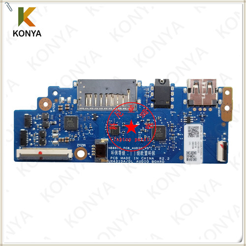 Asus/华硕 ZenBook 14 UX431DA DL FAC FLC 原装 音频板 USB小板