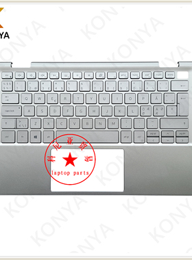 Dell/戴尔 Inspiron 13 7306 二合一 C壳 外壳 键盘 DWWXK 7D4K4