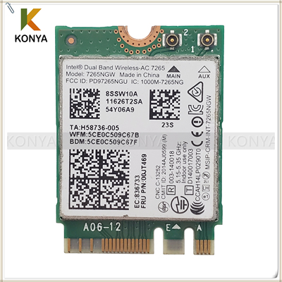 Lenovo/联想 X250 T450 Intel 7265 AC 867M双频无线网卡 00JT469